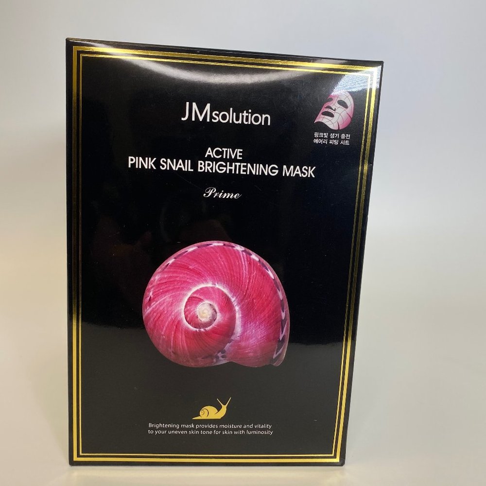 JM Solution Active Pink Snail Brightening Mask 10